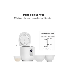 Nồi cơm điện tử mini Cuckoo CR 0255MW