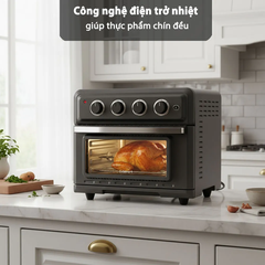 Lò chiên không dầu Cuisinart TOA60U 17 lít