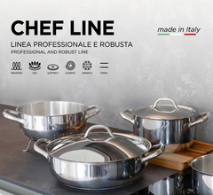 Bộ nồi Inox Barazzoni CHEF LINE