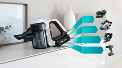 Máy hút bụi và lau nhà BOSCH BCS71HYG3 Unlimited 7