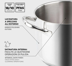 Bộ nồi Inox Barazzoni CHEF LINE