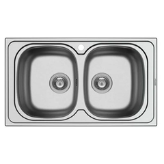 Chậu inox Hafele Rose II 2B