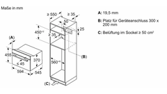Lò vi sóng kết hợp nướng Bosch CEG732XB1 Serie 8
