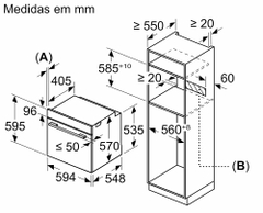 Lò nướng âm tủ Bosch HBA512ES0 Serie 4