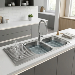Chậu Inox Hafele Rose