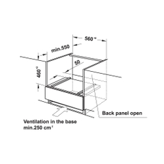 Lò nướng kết hợp vi sóng âm tủ Hafele HCO-8T50A Series 800