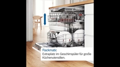 Máy rửa chén bán âm Bosch SMI6YCS02E Serie 6