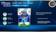 Viên rửa bát Glanz Meister Platinum 65 viên