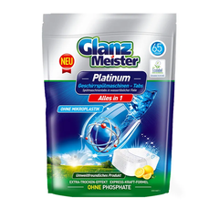 Viên rửa bát Glanz Meister Platinum 65 viên