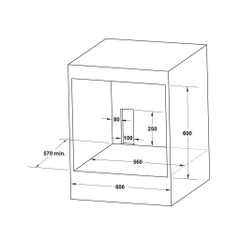 Lò nướng âm tủ Hafele HO-2KT65A Series 200