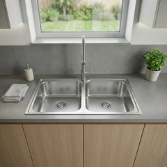 Chậu Inox Hafele Helian 2B