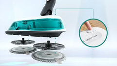 Máy hút bụi và lau nhà 2 trong 1 Unlimited 7 ProHygienic Aqua Bosch BCS71HYG4