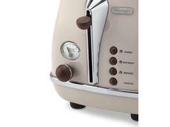 Máy nướng bánh mì Delonghi Icona Vintage Beige CTOV2103