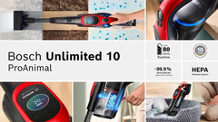 Máy hút bụi sạc điện Unlimited 10 ProAnimal Bosch BCS1041PET
