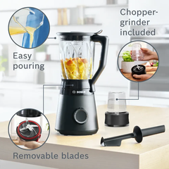 Máy xay sinh tố Bosch MMB6176B 1200W Series 4