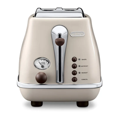 Máy nướng bánh mì Delonghi Icona Vintage Beige CTOV2103