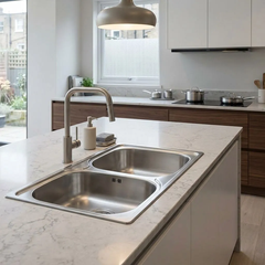 Chậu Inox Hafele Rose II