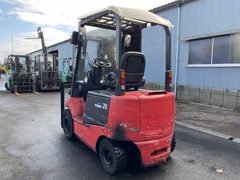 Xe nâng điện cũ ngồi lái 2 tấn NYK FB20PN-77B-300 Đời 2016 (Bình Hitachi 545Ah)