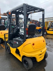 Xe nâng điện ngồi lái cũ 1.5 tấn Komatsu FB15-12 đời 2019 chui container cực đẹp - 855410