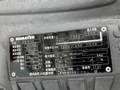 Xe nâng điện ngồi lái cũ 1.5 tấn KOMATSU FB15-12 đời 2021 - 857008