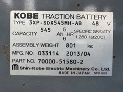 Xe nâng điện ngồi lái 2 tấn NICHIYU FB25PN-75B-400 (Nâng 4m - Giá Rẻ)