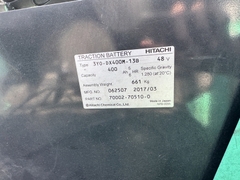 Xe nâng điện 1.5 tấn NICHIYU FB15PN-77 Đời 2017 (Pin HITACHI)