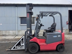 Xe nâng điện ngồi lái 2 tấn NICHIYU FB25PN-75B-400 (Nâng 4m - Giá Rẻ)