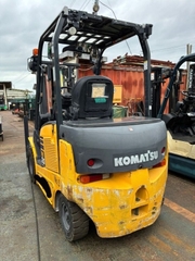 Xe nâng điện ngồi lái cũ 2.5 tấn Komatsu FE25-1 đời 2016 Pin Lithium sạc nhanh cực đẹp - 302043