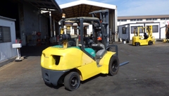 Xe nâng dầu cũ 3.5 tấn Komatsu FD35T-10 tháp 4m lốp đôi càng dài 1.81m dịch giá đời 2011 - 135393