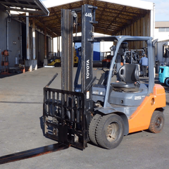 Xe nâng dầu 2.5 tấn TOYOTA 02-8FD25 Đời 2022 (Siêu Lướt - Gật Gù)