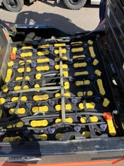 Xe nâng điện ngồi lái 2.5 tấn TOYOTA 40-8FB25 Đời 2021 (Nâng 6m - Lướt 3.942 Giờ)