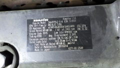 Xe nâng dầu cũ 4.5 tấn KOMATSU FD45T-10 Đời 2011 (Dịch Càng - Càng Dài 2.35m)