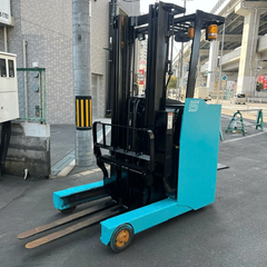 Xe nâng điện đứng lái 1.5 tấn SUMITOMO 61-FBR15STE (Nâng Cao 5m - Giá Cực Rẻ)