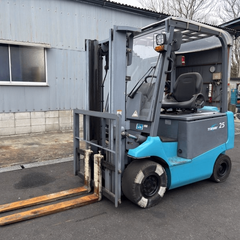 Xe nâng điện ngồi lái 2.5 tấn NICHIYU FB25PN-75-300 Đời 2014