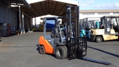 Xe nâng dầu 2.5 tấn TOYOTA 02-8FD25 Đời 2022 (Siêu Lướt - Gật Gù)