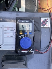 Xe nâng điện 2.5 tấn UNICARRIERS FB25-8 (Đời 2019 - Siêu Lướt 1.989 Giờ)