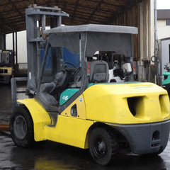 Xe nâng dầu cũ 4.5 tấn KOMATSU FD45T-10 Đời 2011 (Dịch Càng - Càng Dài 2.35m)