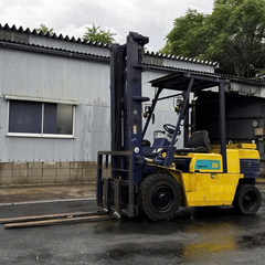Xe nâng cũ 3.5 tấn Komatsu FD35-5 tầm nâng 5m dịch giá - 37056