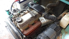 Xe nâng dầu 3.5 tấn MITSUBISHI FD35A Số Sàn (Lốp Kép - Gật Gù)