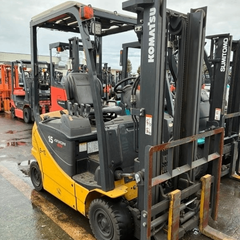 Xe nâng điện ngồi lái cũ 1.5 tấn Komatsu FB15-12 đời 2020 dịch càng cực đẹp - 856526