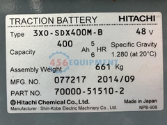 Xe nâng điện ngồi lái 1.5 tấn NYK FB15P-75-300/ (Năm 2014)