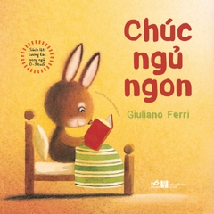 Sách lật tương tác song ngữ 0-3 tuổi: Chúc ngủ ngon (TB 80.000)