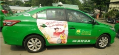 Dán decal xe Taxi