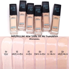 Kem Nền Maybelline Fit Me Mịn Nhẹ Kiềm Dầu Matte Poreless Foundation 30ml