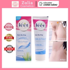 [TẶNG GIẤY ƯỚT] Kem tẩy lông VEET Pháp sạch lông mềm mịn da lành tính