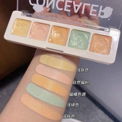 [FOCALLURE] Bảng Triệt Sắc Che Khuyết Điểm Focallure 5 Ô Concealer Đa Năng (FA172)