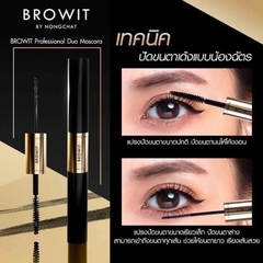 Mascara Chuốt Mi Browit Nongchat Dày Và Mi Không Lem Chuyên Makeup