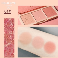 [FREE SHIP] Phấn Má Hồng HOLD LIVE 3 Ô