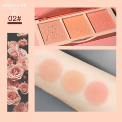 [FREE SHIP] Phấn Má Hồng HOLD LIVE 3 Ô