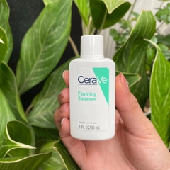 Sữa Rửa Mặt CeraVe Foaming Cleanser 30ml #Da Dầu
